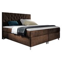BOXBETT Prowansja - H3 - Dunkelbraun, Holz (160/200cm) - MIRJAN24