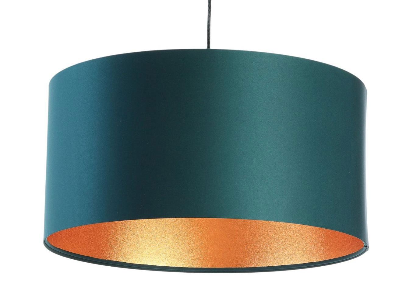 HÄNGELEUCHTE Grün 50/25 cm - Goldfarben/Grün, Kunststoff (50/0.8/25cm) - ONZENO