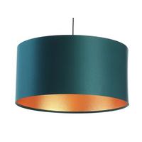 HÄNGELEUCHTE Grün 50/25 cm - Goldfarben/Grün, Kunststoff (50/0.8/25cm) - ONZENO