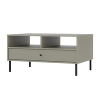 COUCHTISCH TORINO 100,2/50/65 cm Hellgrün - Hellgrün, Holzwerkstoff (65/100.2/50cm) - MASSENO
