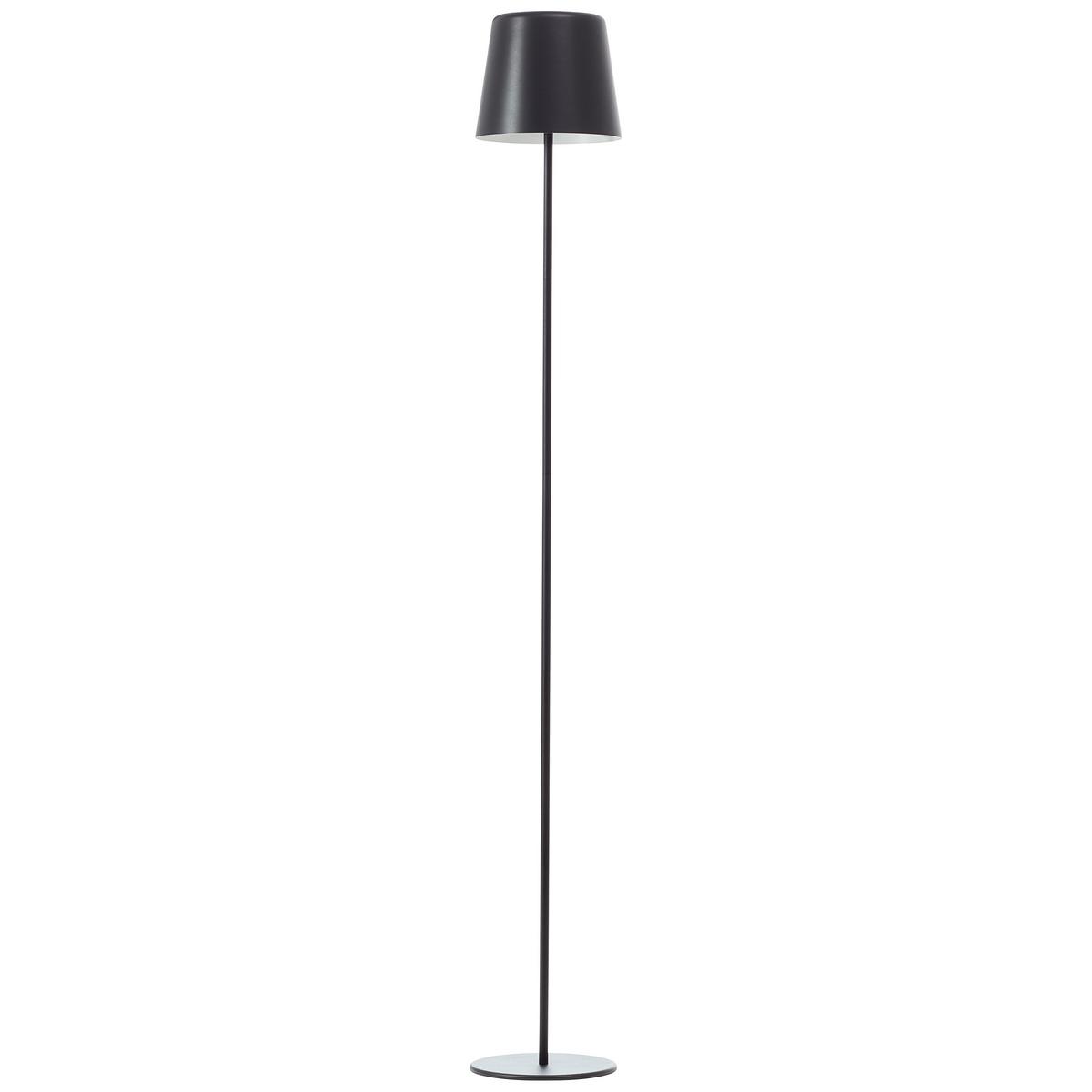 AUSSENSTEHLEUCHTE Kaami G40890/06 - Schwarz, Metall (18/18/129.5cm) - Brilliant
