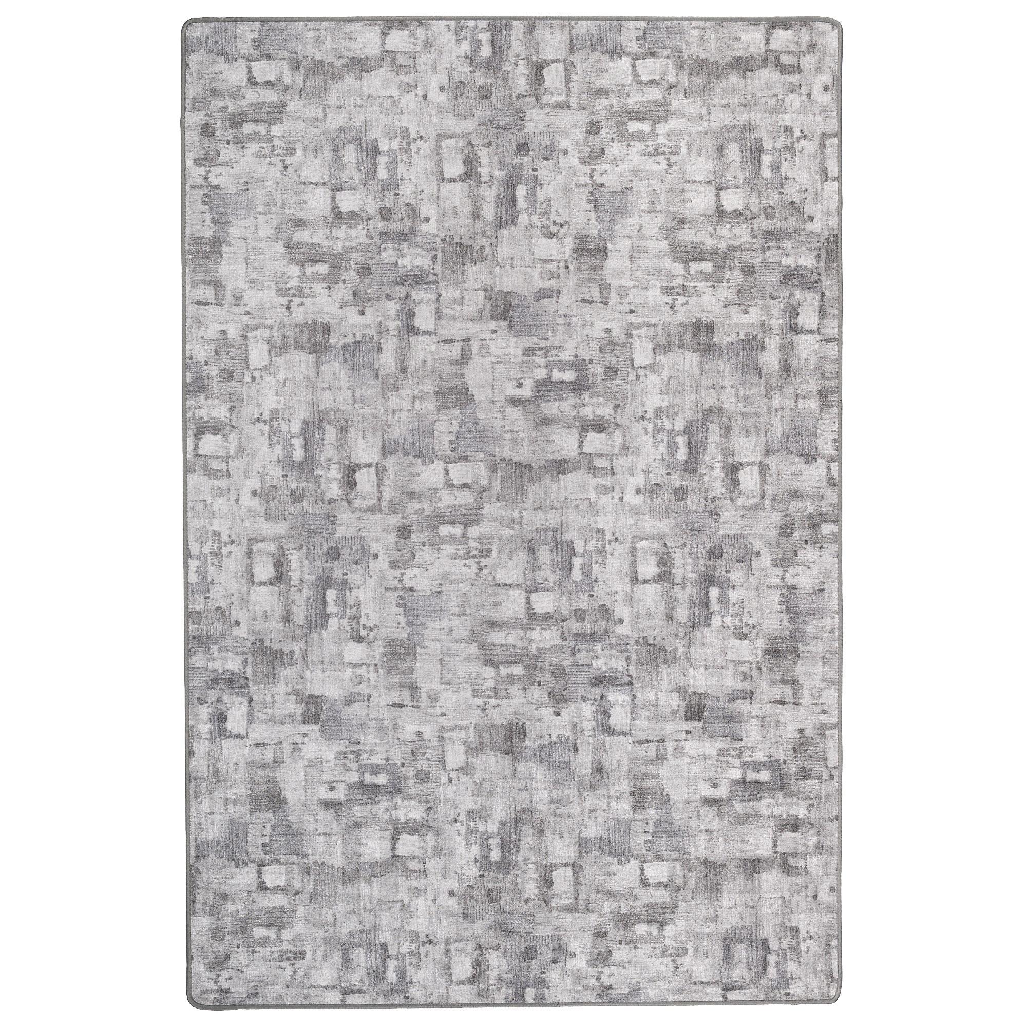 FEINSCHLINGEN VELOUR TEPPICH STRONG TREND - Hellgrau, Textil (200/200cm) - Snapstyle