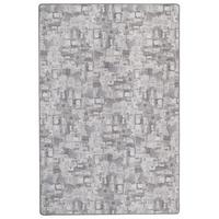 FEINSCHLINGEN VELOUR TEPPICH STRONG TREND - Hellgrau, Textil (200/200cm) - Snapstyle