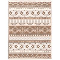 IN- UND OUTDOOR TEPPICH BEIDSEITIG CAPE COD ETHNO - Beige, Textil (133/190cm) - Pergamon