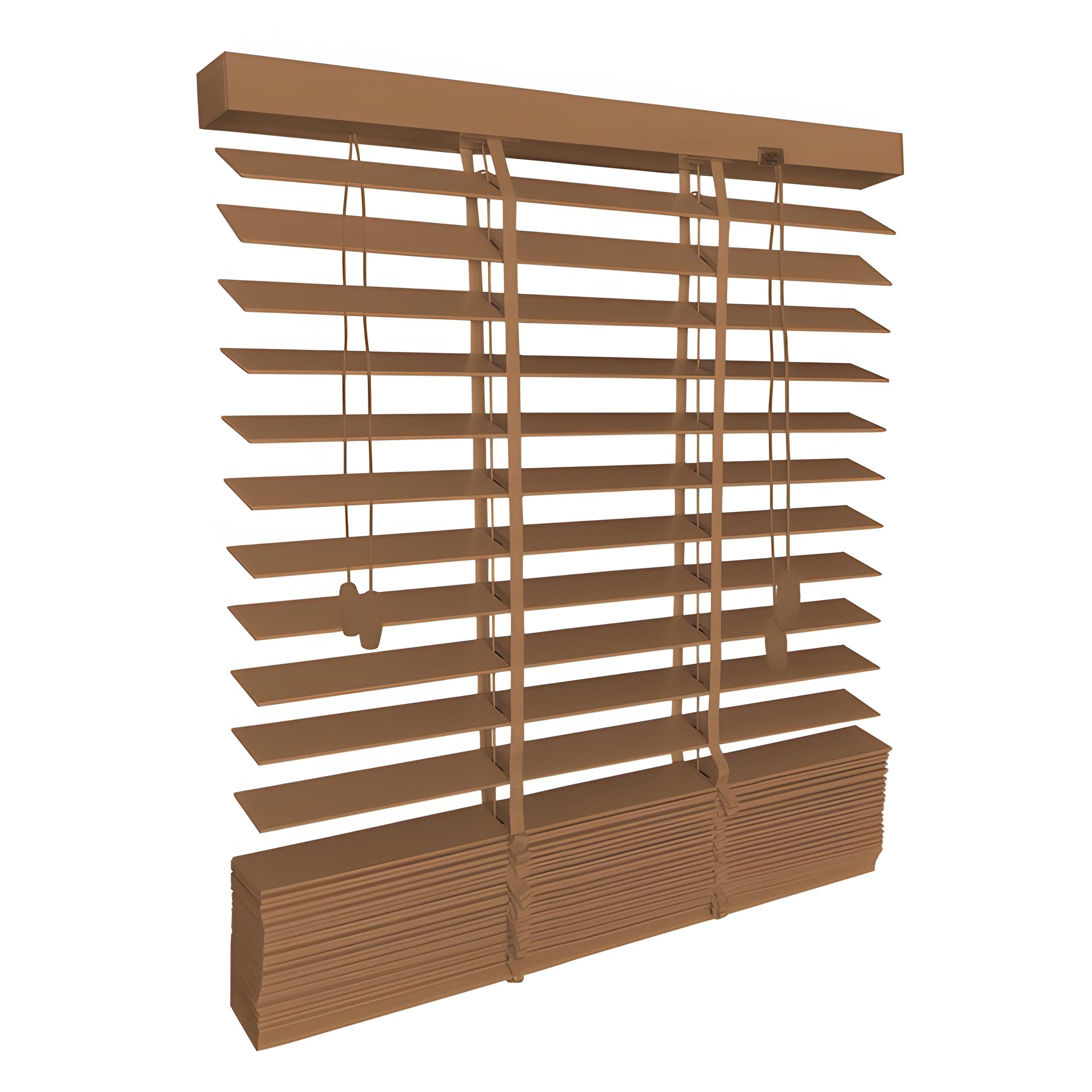 HOLZJALOUSIE SolDecor BE5 80/180cm Eiche - Eichefarben, Naturmaterialien (80/180cm) - Sol Royal