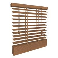 HOLZJALOUSIE SolDecor BE5 75/180cm Eiche - Eichefarben, Naturmaterialien/Holz (75/180cm) - Sol Royal