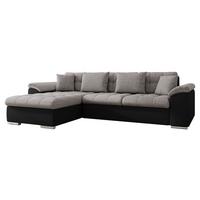 ECKSOFA Diana, Seite: Links - Grau, Holz/Textil (280/160cm) - MIRJAN24