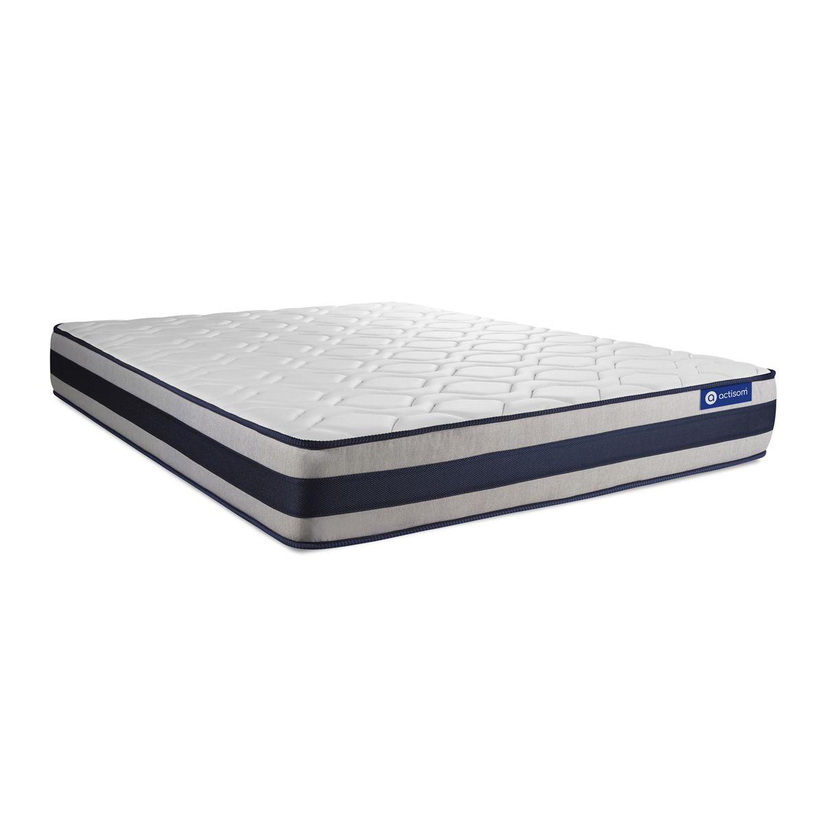 MATRATZE Actilatex ergo Latex und Memory-Schaum 130 x 200 cm h3 - Weiß, Textil (130/200cm) - ACTISOM