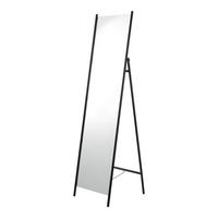 STANDSPIEGEL Martano - Schwarz, Glas/Metall (37.5/160/150cm) - [en.casa]