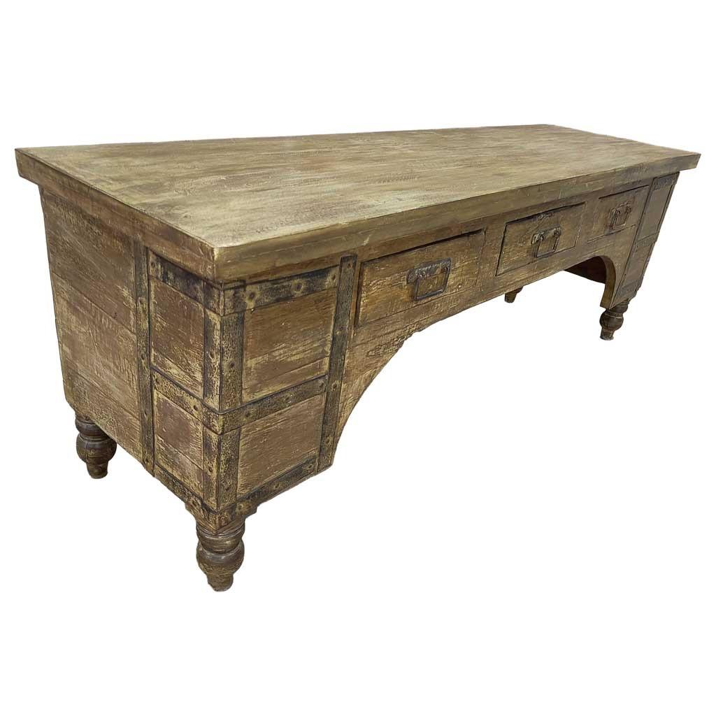 TV-LOWBOARD aus Holz, 175x45x57cm - Braun, Holz (175/57/45cm) - Wanderlust