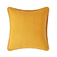 KISSENHÜLLE Rajput 45/45 cm, 100% Baumwolle - Dunkelgelb, Textil (45/45cm) - Homescapes
