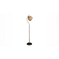 STEHLAMPE VESUVIA Gold Metall - Goldfarben, Metall (30/30/165cm) - KAWOLA
