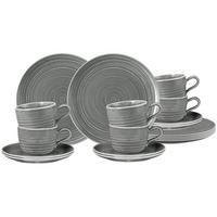 KAFFEESERVICE Terra Perlgrau 18-tlg. - Grau, Keramik (2/2/2cm) - Seltmann Weiden