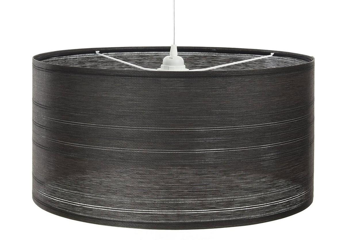 HÄNGELEUCHTE Grau 50/25 cm - Schwarz/Grau, Kunststoff (50/0.6/25cm) - ONZENO