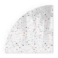 GLASPLATTE für Kamin 100x100 cm - Weiß, Glas (100/100/0.4cm) - TULUP