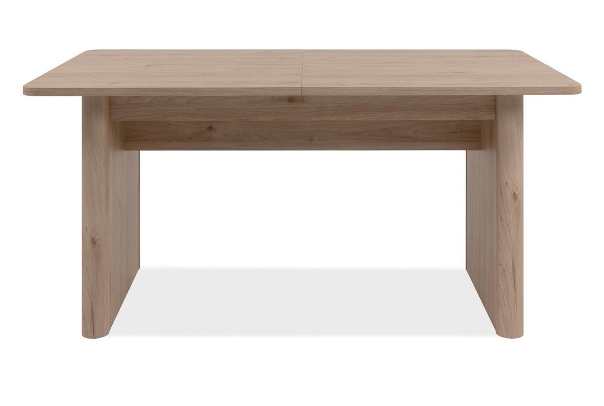 ESSTISCH Hickory Walnuss, Küchentisch ausziehbar 160 - 200 x 90 cm - Walnussfarben, Holzwerkstoff (160/90/75cm) - Furn.Design