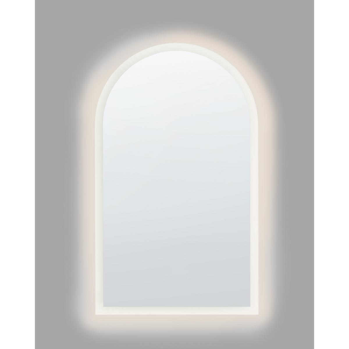 LED-BADEZIMMER-SPIEGEL 60/100 cm Grün Suin - Grün, Glas (60/100/2cm) - Beliani