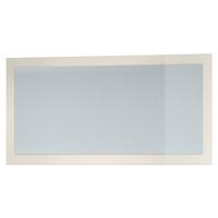 SPIEGEL Lima Creme Hochglanz - Creme, Holzwerkstoff (110/52/2cm) - Vladon