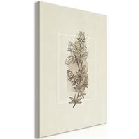 KUNSTDRUCK Beige 40/60 cm - Beige/Braun, Textil (40/60cm) - KUNSTLOFT