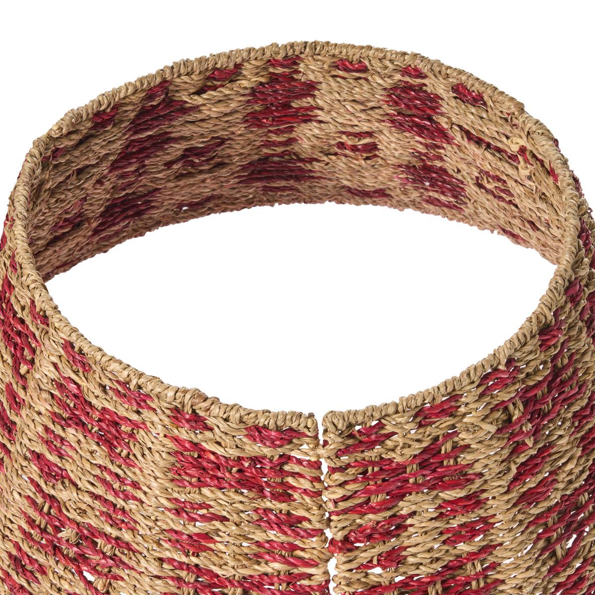 WEIHNACHTSBAUMKRAGEN 26 cm Naturfarben Neige - Naturfarben, Naturmaterialien (26cm) - Beliani