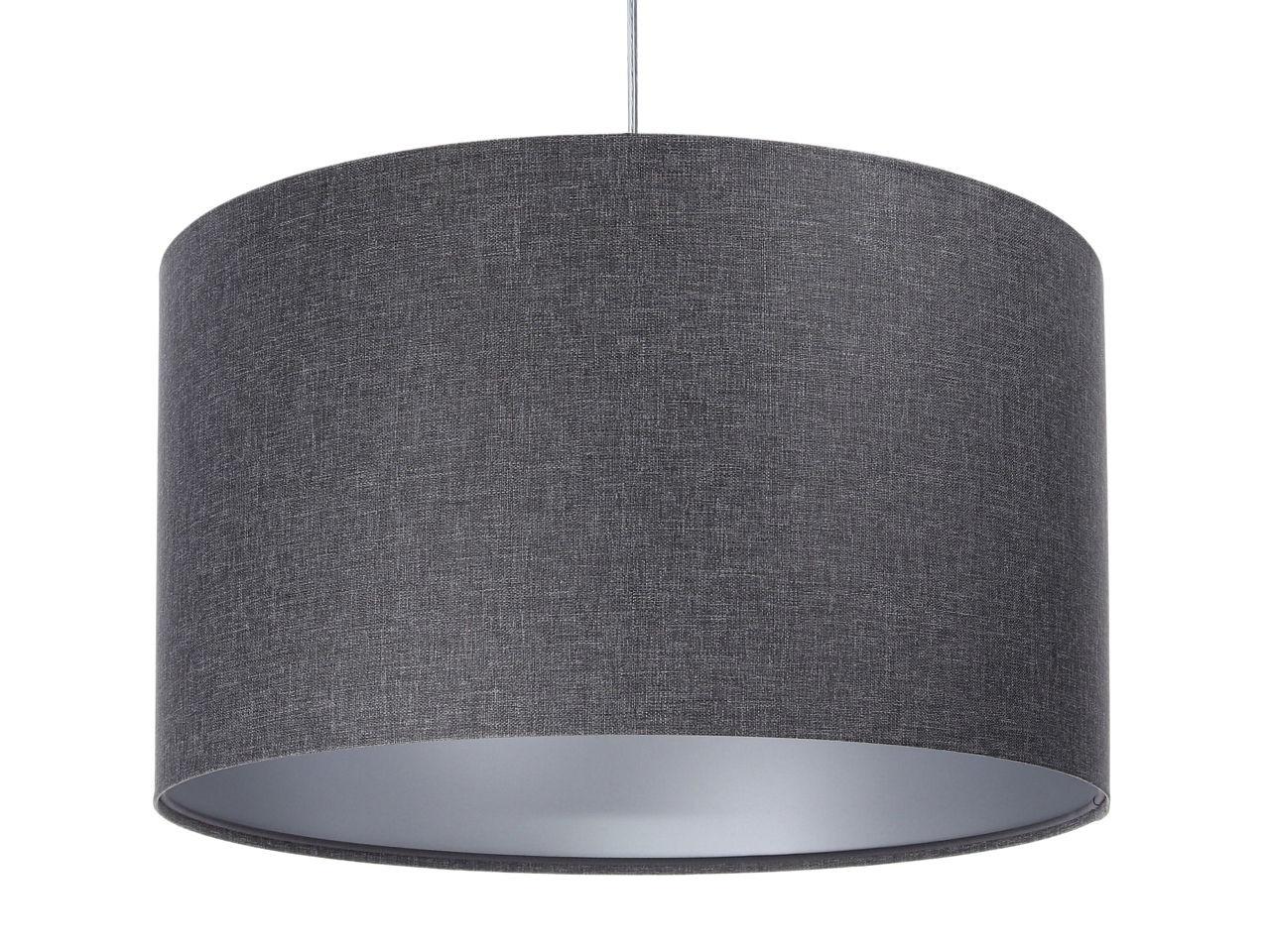 HÄNGELEUCHTE Grau 60/35 cm - Silberfarben/Grau, Kunststoff (35/1/35cm) - ONZENO