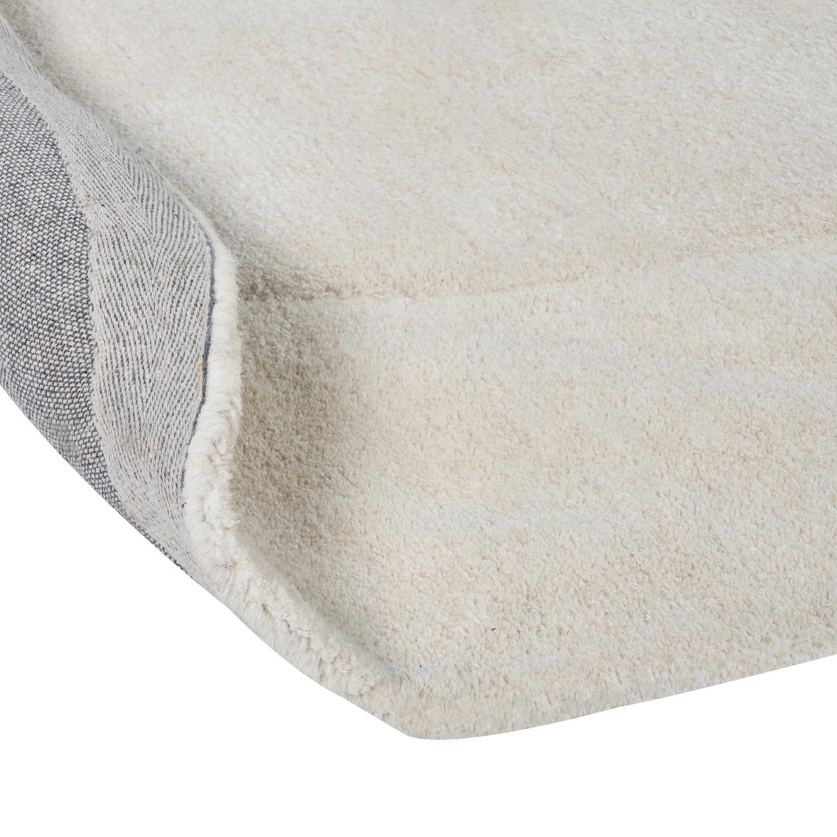 TEPPICH Cremeweiß 200/300 cm Viskose Mitha - Creme/Weiß, Textil (200/300cm) - Beliani