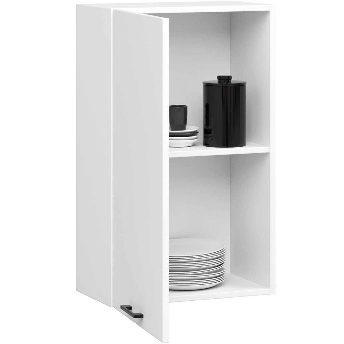 HÄNGESCHRANK Weiß 72/50/30 - Weiß, Holzwerkstoff (50/72/30cm) - RAUMHIRSCH FURNITURE
