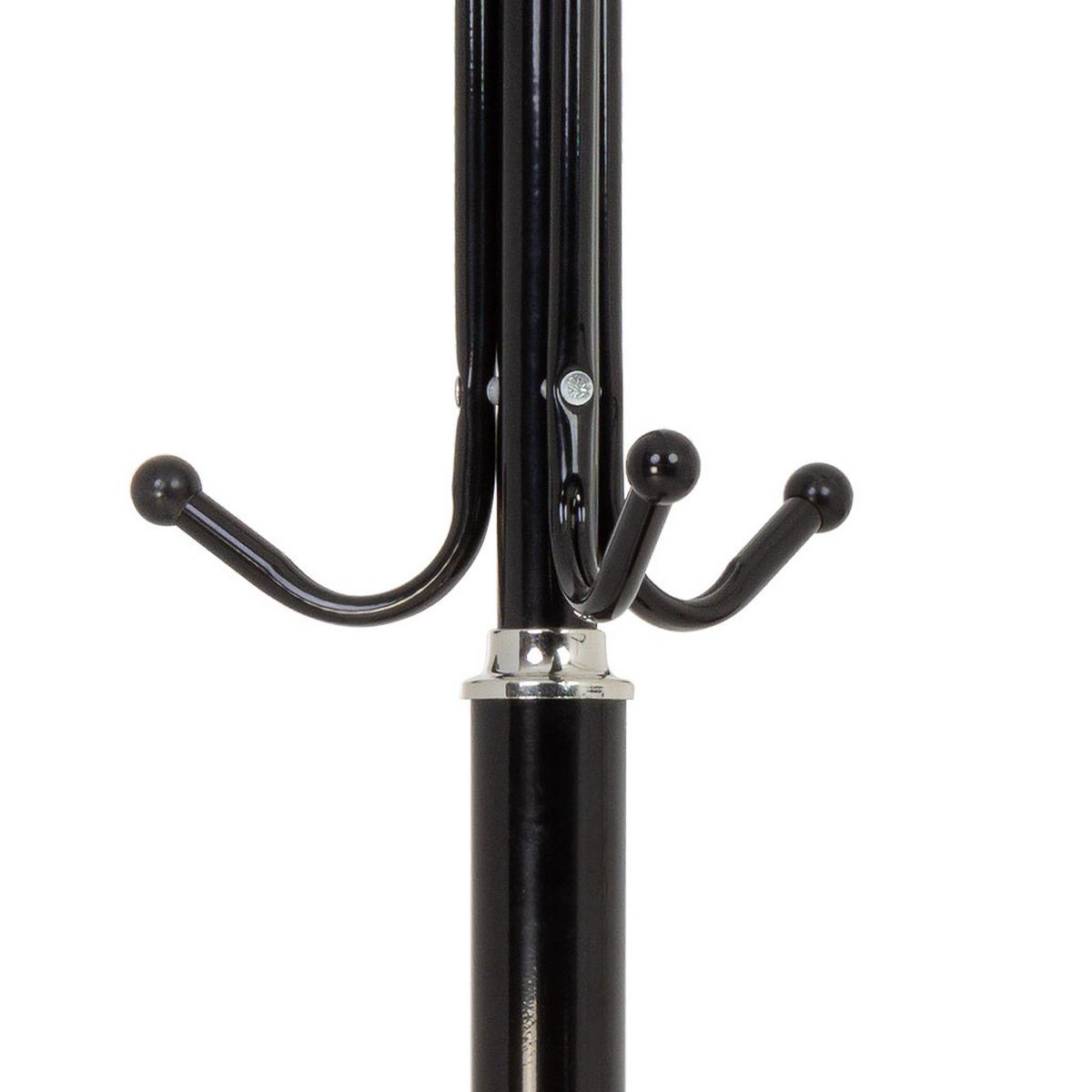 GARDEROBE aus metall - Schwarz, Metall (36/176/36cm) - Wanderlust