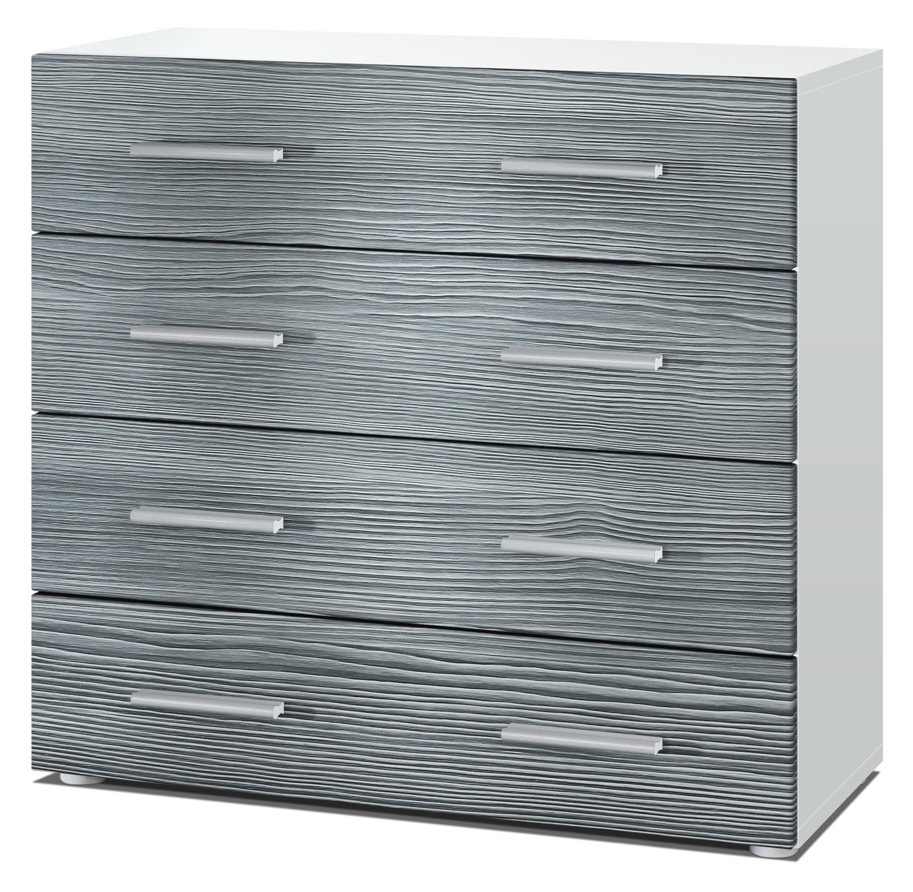 KOMMODE Pavos Avola-Anthrazit - Anthrazit, Holzwerkstoff (76/72/35cm) - Vladon