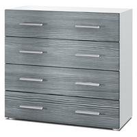 KOMMODE Pavos Avola-Anthrazit - Anthrazit, Holzwerkstoff (76/72/35cm) - Vladon