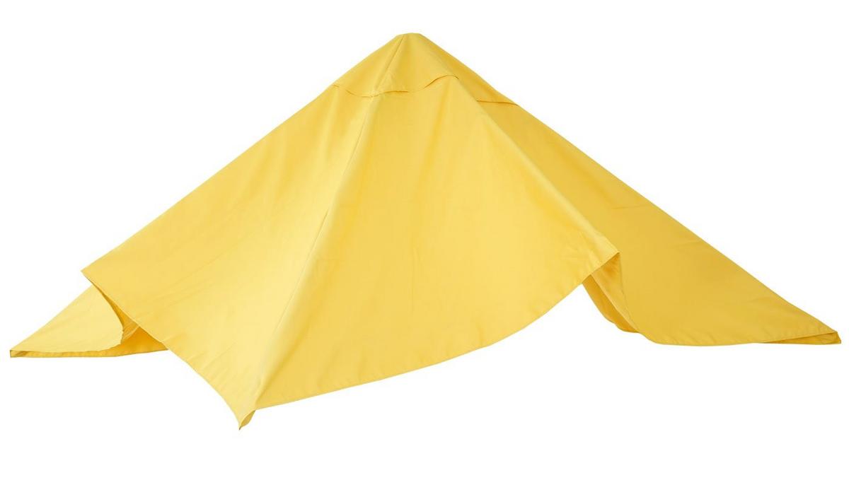 ERSATZ-BEZUG FÜR SCHIRM Gelb - Gelb, Textil (335/335cm) - MCW