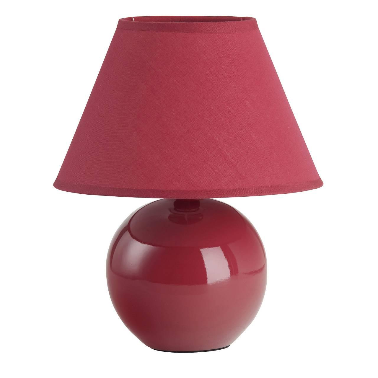 TISCHLEUCHTE Primo 61047/01 - Rot, Metall (19/19/23.5cm) - Brilliant