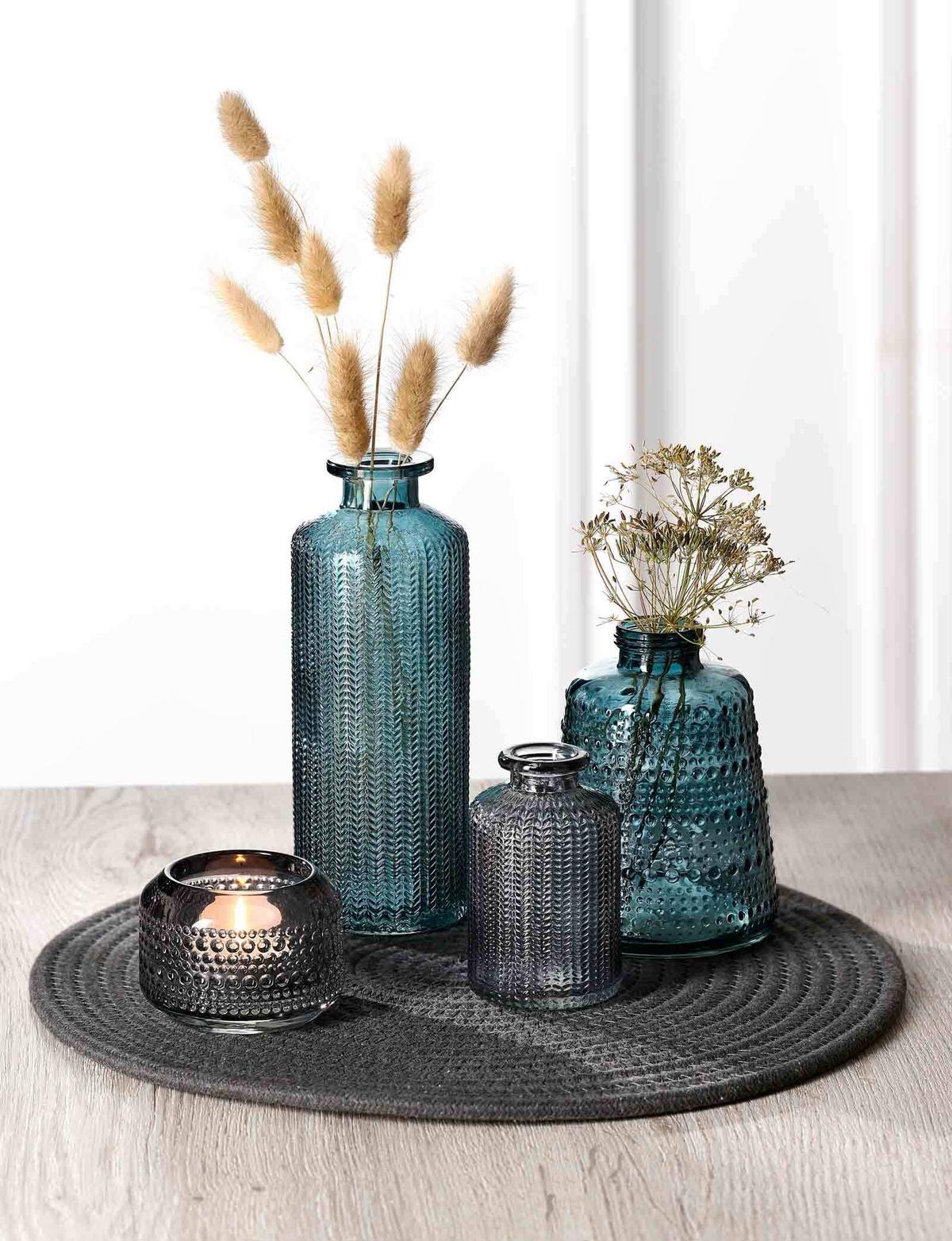 PLATZMATTEN Tavolo Hellgrau ø 35 cm 48er Set - Hellgrau, Textil (35cm) - Ritzenhoff Breker