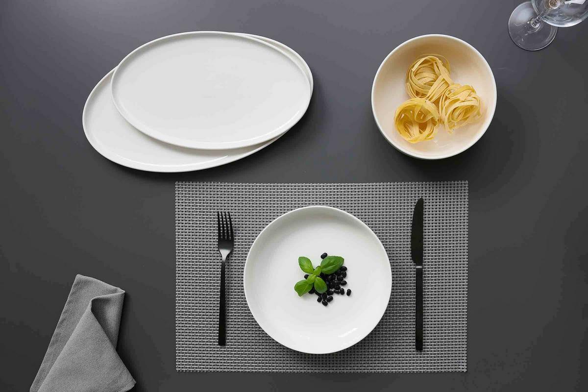PASTATELLER Skagen weiß ø 21,5 cm 6er Set - Weiß, Keramik (21.5cm) - Ritzenhoff Breker