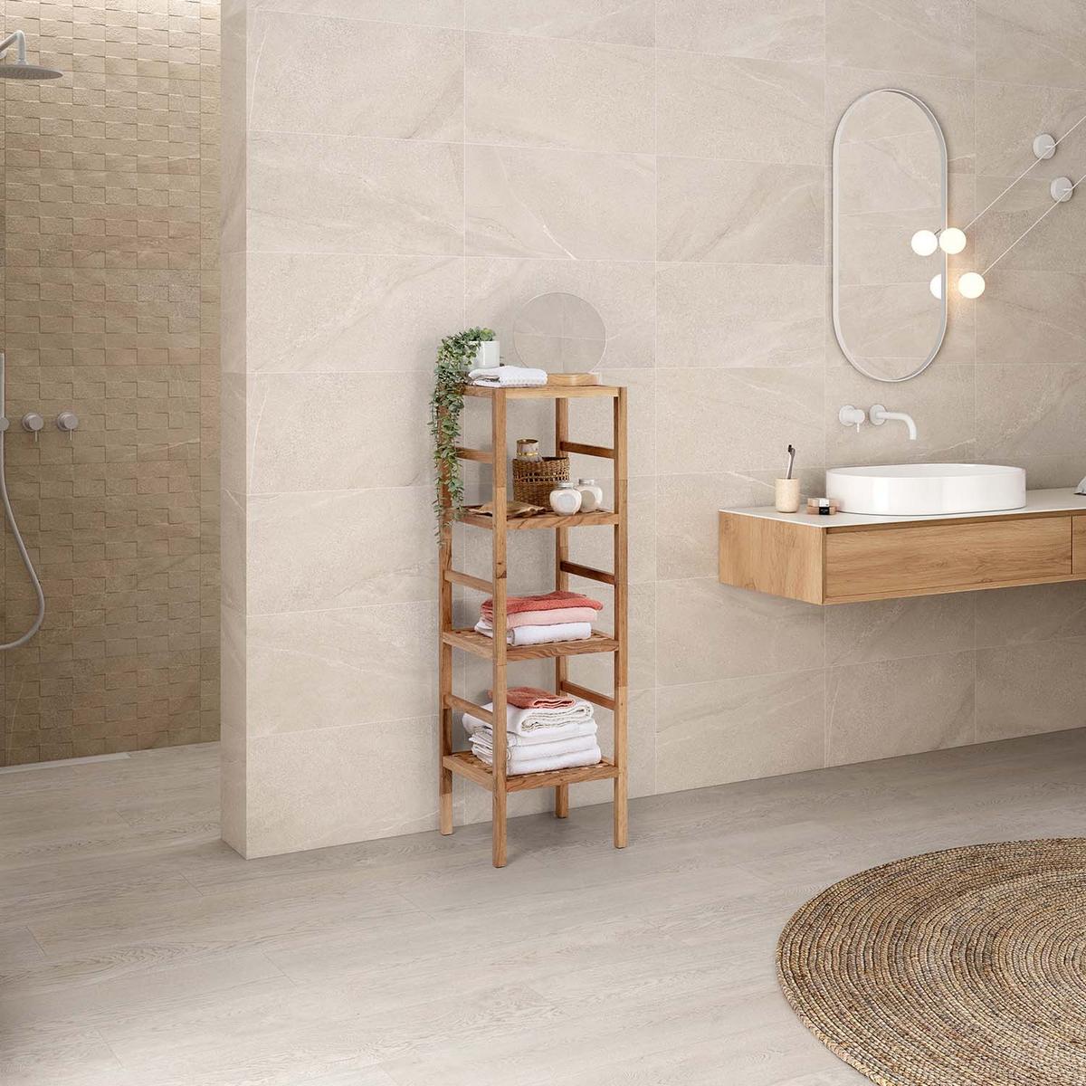 REGAL Alam 4 Fachböden, 117,5 cm - Honigeiche, Holzwerkstoff (35/117/35cm) - VS Venta-stock