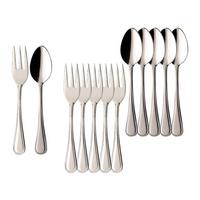 KAFFEEBESTECK BUNDLE Neufaden Merlemont edelstahl 12-tlg. - Edelstahlfarben, Metall - Villeroy & Boch