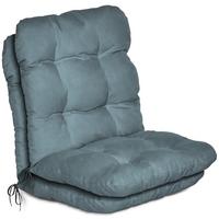 NIEDERLEHNER Flair NL 100x50x8cm Taubenblau (2tlg) - Blaugrau, Textil (50/100cm) - Beautissu 