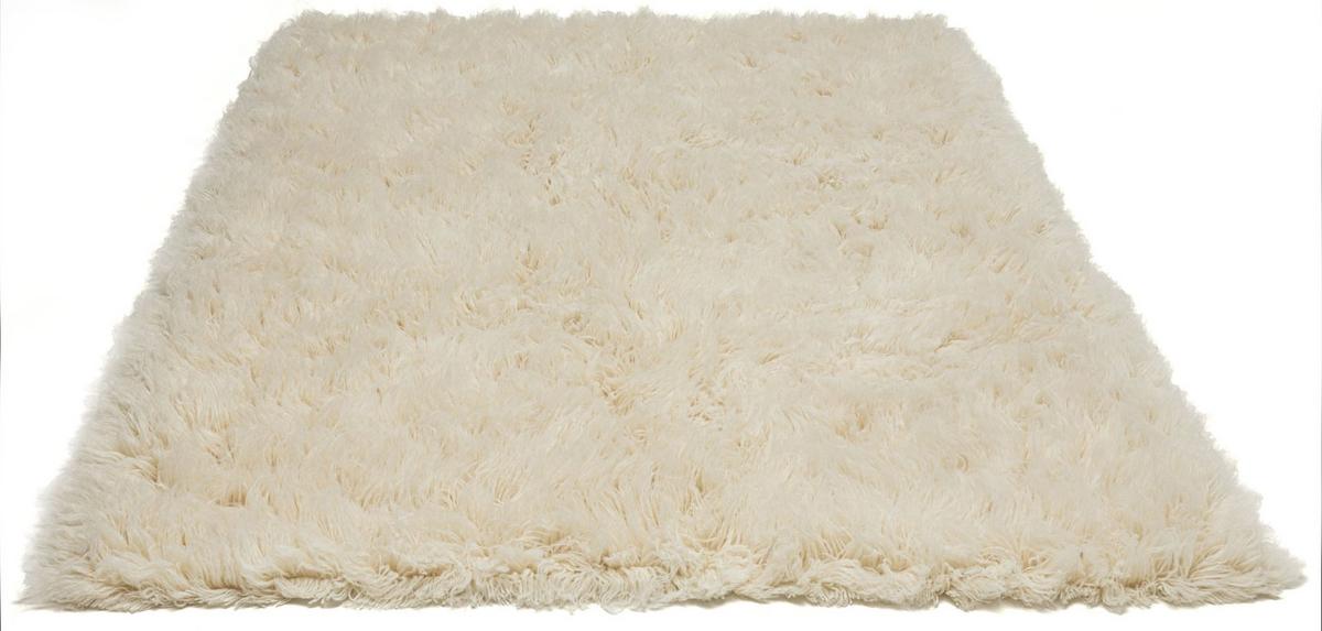 TEPPICH Luxus Flokati 2500 170x170 cm - Champagner, Textil (170/170cm) - Rug and Roll