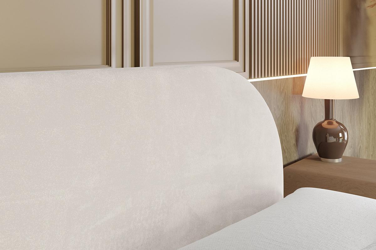 BOXBETT mit Matratze H4 und Lattenrost - NOX-Z - 140x200 - Beige Casablanca - Beige, Holzwerkstoff (140/200cm) - ALTDECOR