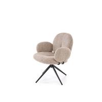 SESSEL BERRY 360° gepolstert Beige - Beige, Textil (65/83/64cm) - Lookway