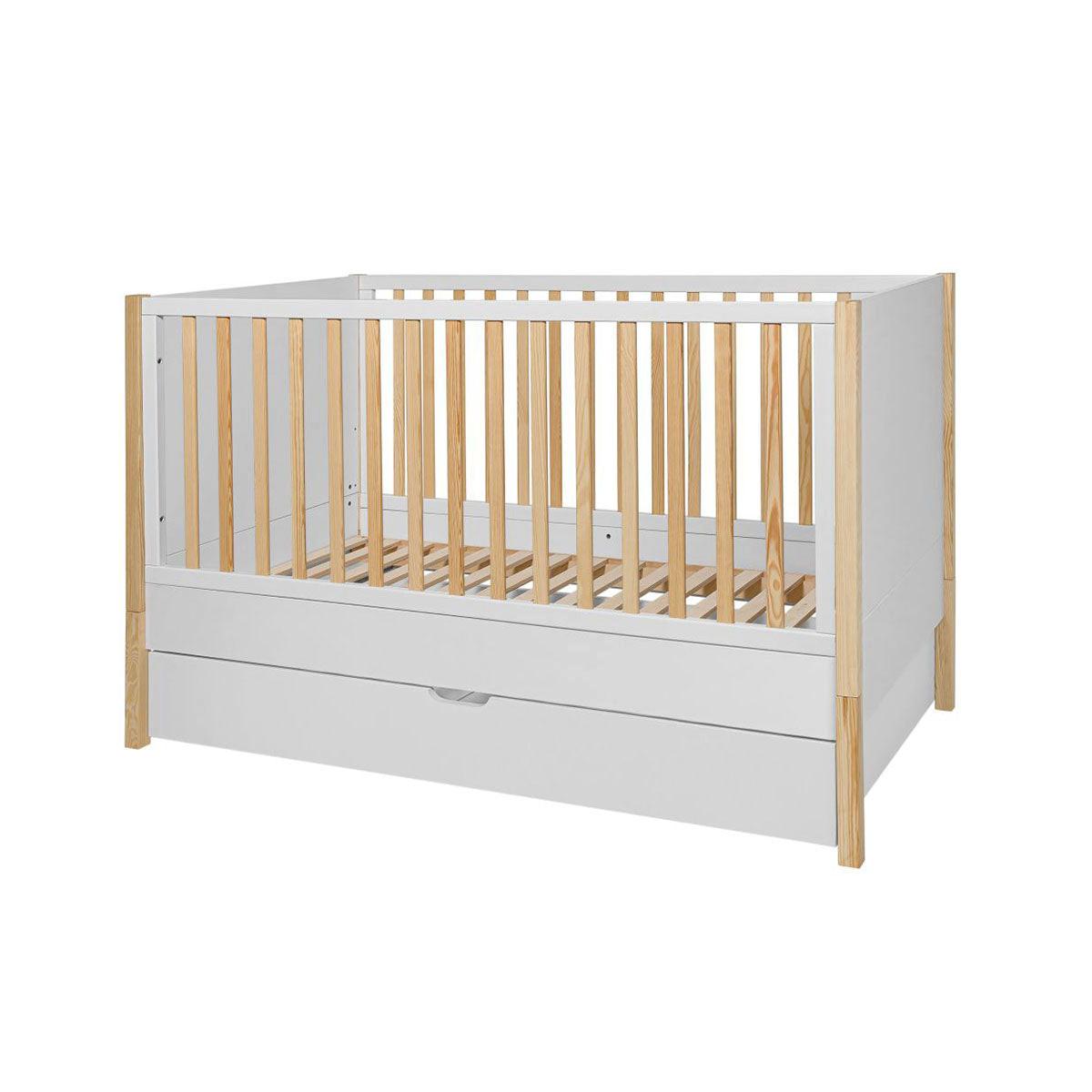 GITTERBETT 70/140 Juliette Weiß - Weiß, Holzwerkstoff (70/140cm) - Petits-meubles