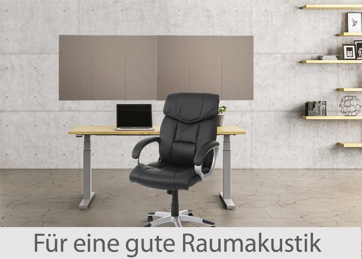 AKUSTIKWANDPANEEL Braun Komplett-Set - Braun, Textil (30/60/1cm) - MCW