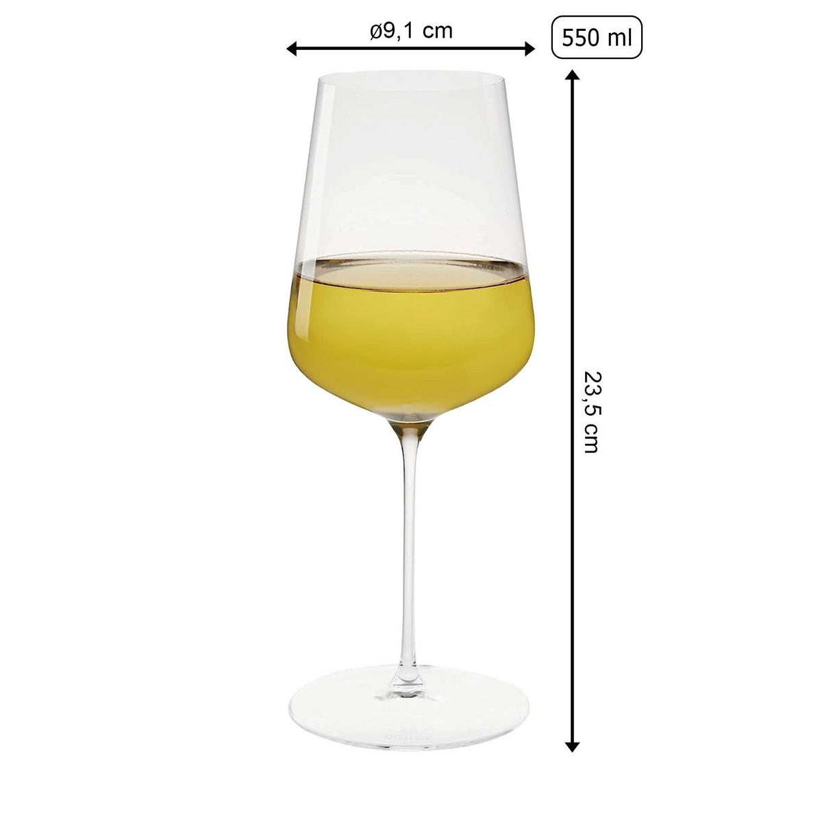 UNIVERSALGLÄSER Definition transparent 550 ml 2er Set - Transparent, Glas (0.55L) - Spiegelau