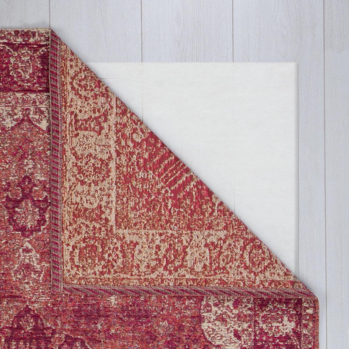 TEPPICH COQUET, im Vintage-Stil, Rosa, 155 x 230 cm - Rosa, Textil (230/155cm) - KADIMA DESIGN