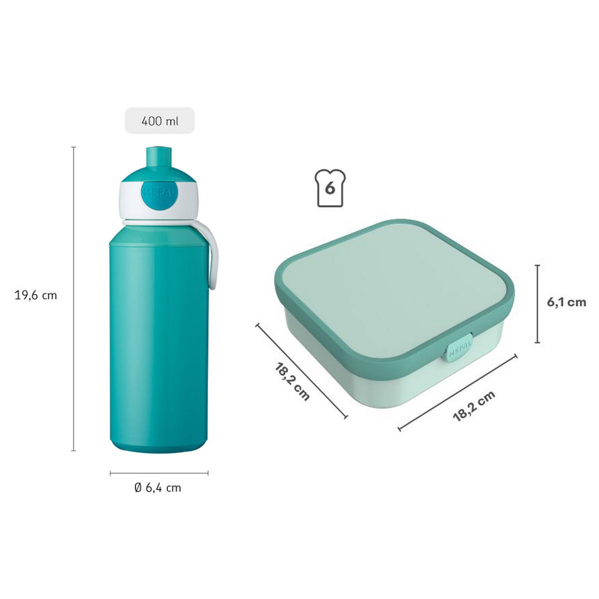 LUNCHSET XL Campus (2025) Frozen 2 - Blau/Violett, Kunststoff (2/2/2cm) - Mepal