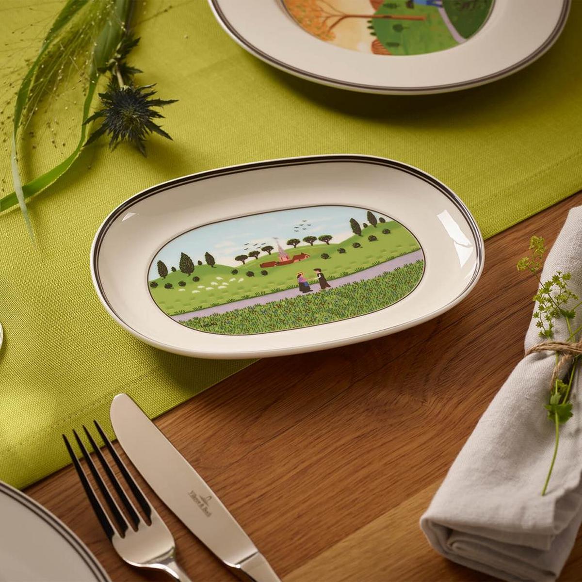 BEILAGENSCHALE Design Naif bunt 20 x 14 cm - Multicolor, Keramik (1cm) - Villeroy & Boch