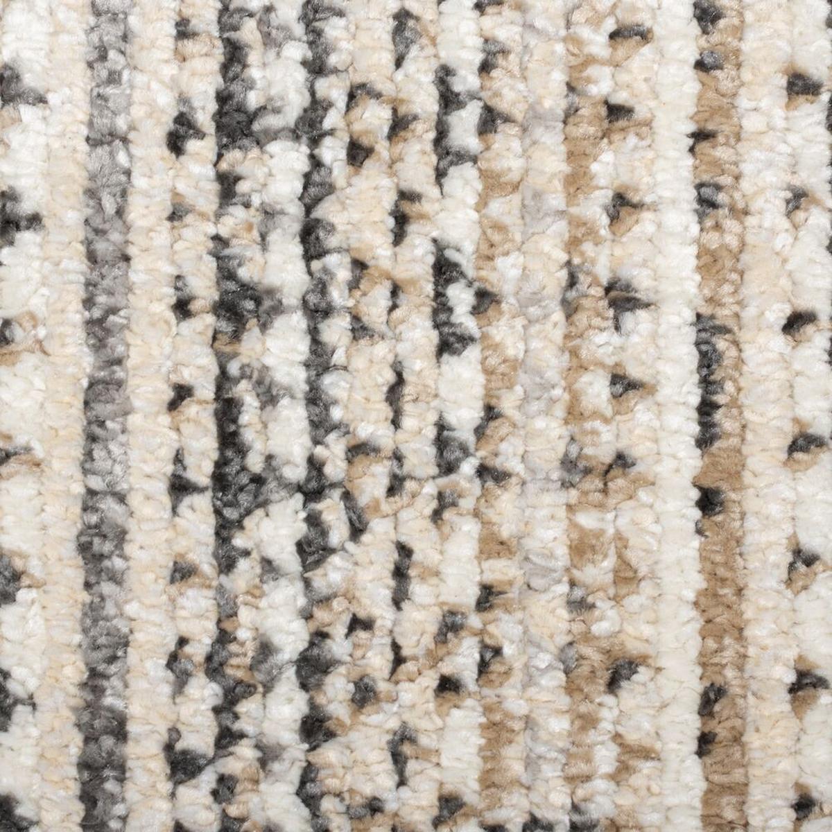 TEPPICH PERRAN, gestreift, Natur, 60 x 114 cm - Beige, Textil (114/60cm) - KADIMA DESIGN