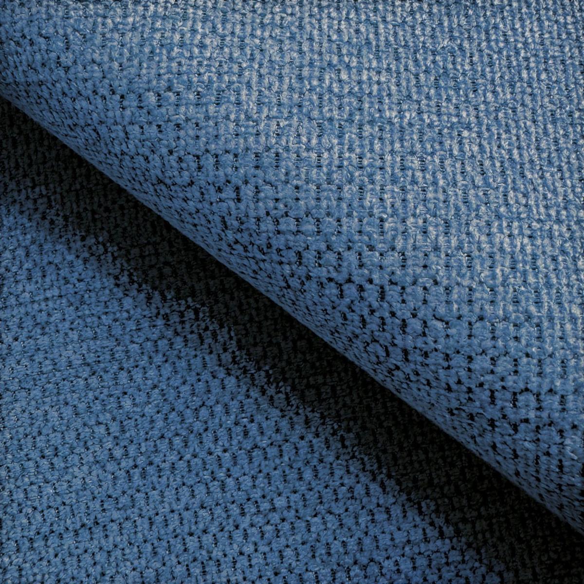 ECKSOFA Bastien Max Mit Schlaffunktion - Blau, Holzwerkstoff/Textil (260/225cm) - Fun Möbel