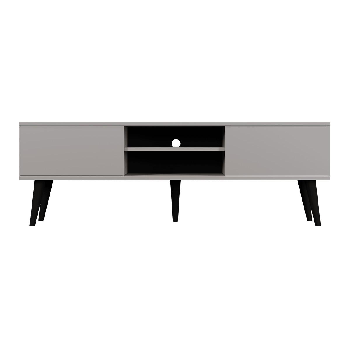 TV-MÖBEL Toronto Grau - Grau, Holzwerkstoff (160/55/35cm) - Petits-meubles