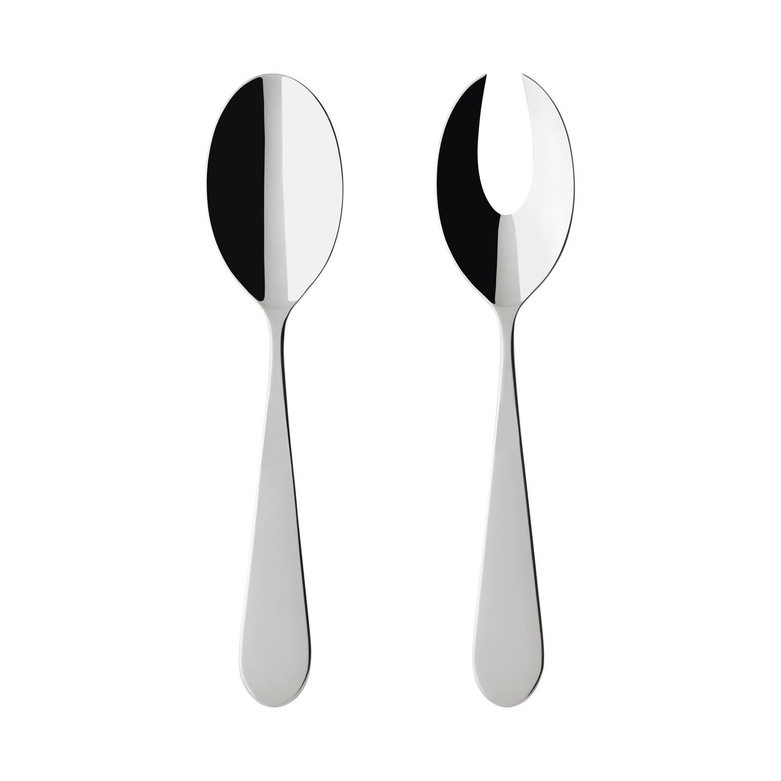 SALATBESTECK Sereno XXL silber 29,7 cm - Silberfarben, Metall - Villeroy & Boch
